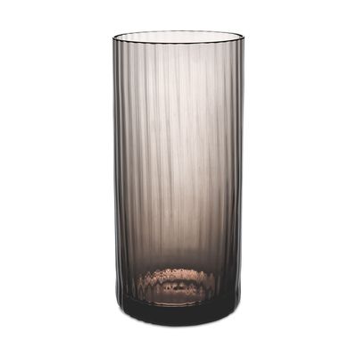 Match Pewter Venezia Bembo Highball Smoke Pleat B1197S.1