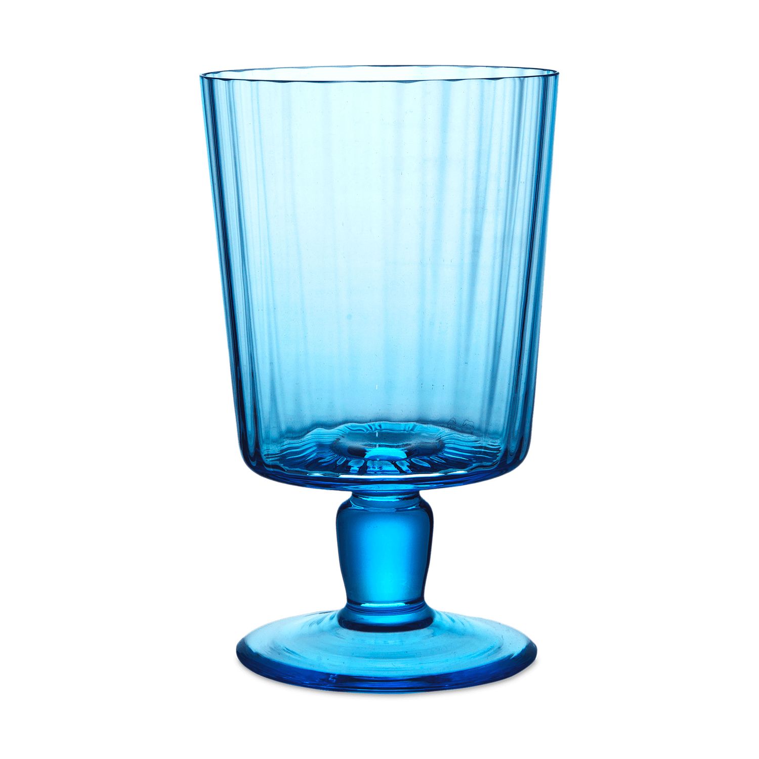 Match Pewter Venezia Lando Goblet Aqua Sky Pleat L1116AS.1
