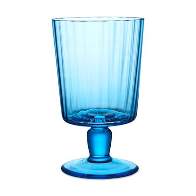 Match Pewter Venezia Lando Goblet Aqua Sky Pleat L1116AS.1