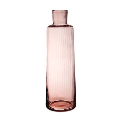 Match Pewter Venezia Tall Carafe Rose Quartz Pleat C1250R.1