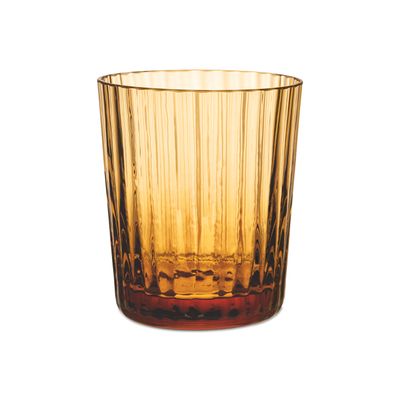 Match Pewter Venezia Lando Shot/Votive Amber Pleat L1198A.1