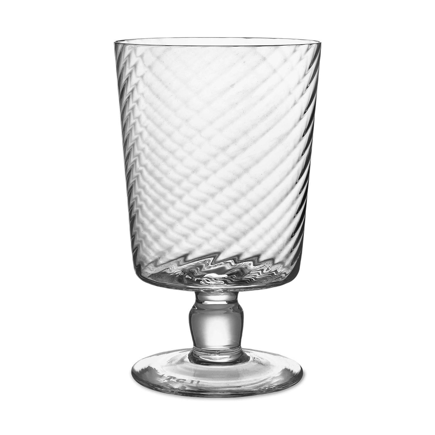 Match Pewter Venezia Lando Goblet Clear Twist L1116C.2