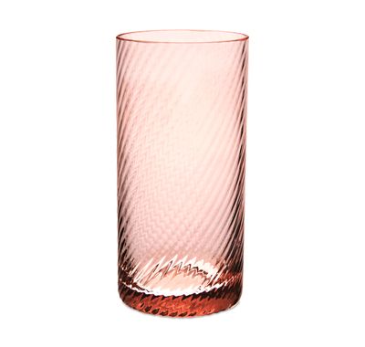 Match Pewter Venezia Bembo Highball Rose Quartz Twist B1197R.2