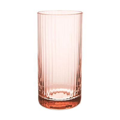 Match Pewter Venezia Bembo Highball Rose Quartz Pleat B1197R.1
