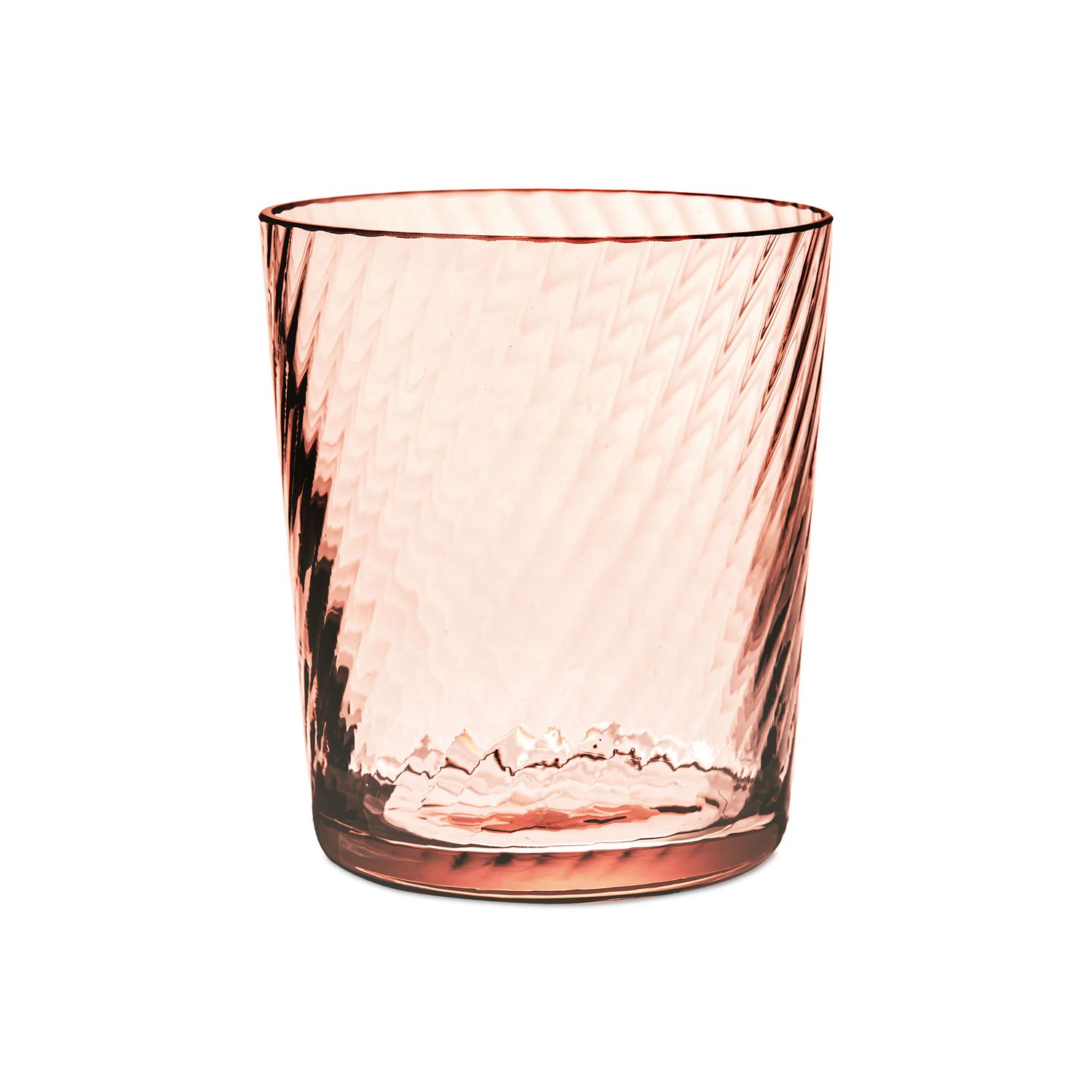 Match Pewter Venezia Lando Shot/Votive Rose Quartz Twist L1198R.2