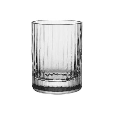 Match Pewter Venezia Bembo Shot/Votive Clear Pleat B1198C.1