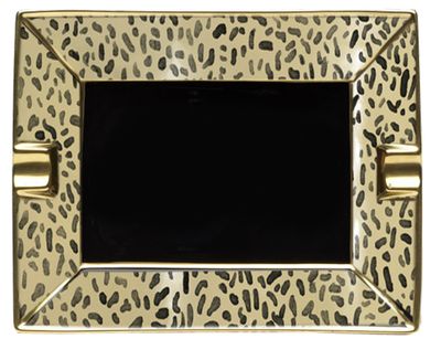 Halcyon Days Leopard Ashtray BCTRA01ASG, MPN: BCTRA01ASG,