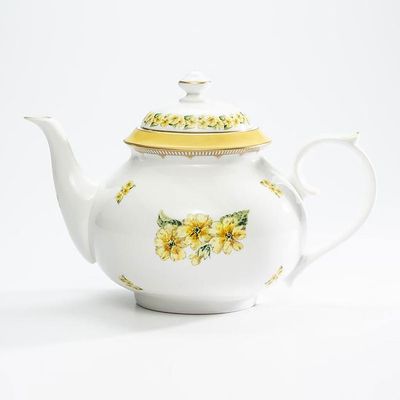 Halcyon Days CoM Shell Garden Primula Early Morning Tea Pot BCCPR01EMTG, MPN: BCCPR01EMTG,