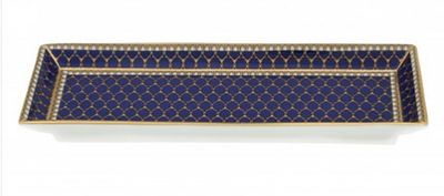 Halcyon Days GC Antler Trellis Midnight Rectangular Tray  BCGAT11RTG, MPN: BCGAT11RTG, 0