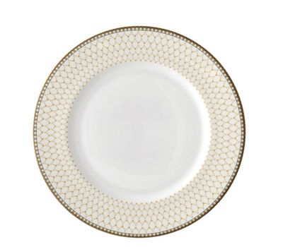 Halcyon Days Antler Trellis Ivory Gold 6 Inch Plate BCGAT046PN, MPN: BCGAT046PN,