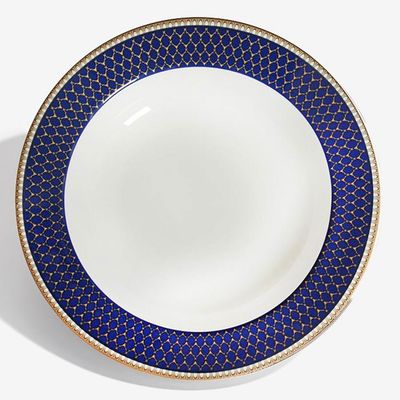 Halcyon Days Gordon Castle Antler Trellis Midnight Gold 9 Inch Rim Soup BCGAT11RSG, MPN: BCGAT11RSG,