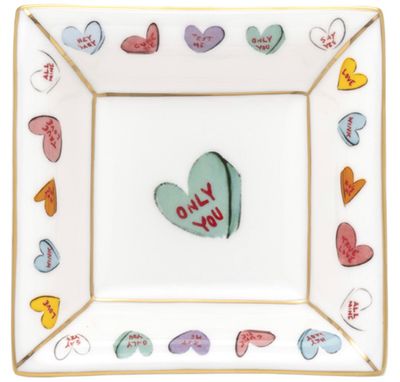 Halcyon Days Only You White Square Tray BCTRL03STG, MPN: BCTRL03STG,