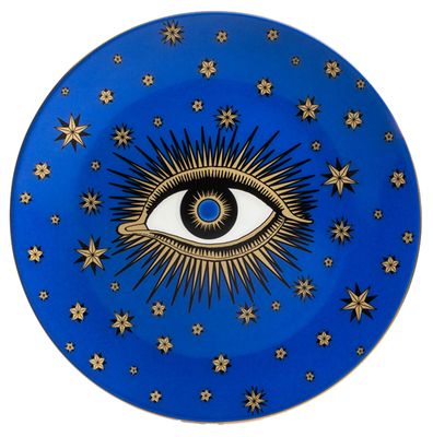 Halcyon Days Evil Eye 8 Inch Coupe Plate BCEVE118CG, MPN: BCEVE118CG,