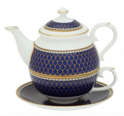 Halcyon Days GC Antler Trellis Midnight Tea for One BCGAT11TOG, MPN: BCGAT11TOG, 5060171101017