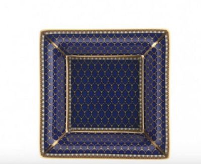 Halcyon Days GC Antler Trellis Midnight Square Tray BCGAT11STG, MPN: BCGAT11STG, 0