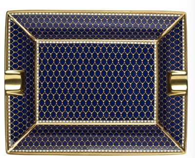 Halcyon Days Gordon Castle Antler Trellis Midnight Gold Ashtray BCGAT11ASG, MPN: BCGAT11ASG,