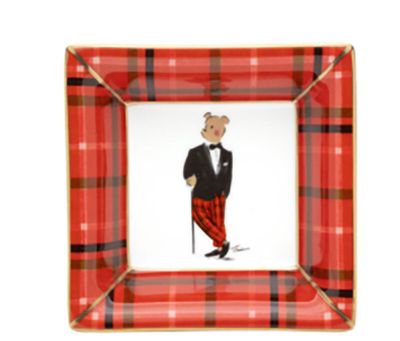 Halcyon Days Hal the Bear Square Tray BCHAC01STGE, MPN: BCHAC01STGE, 5056327802785