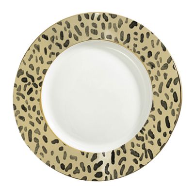 Halcyon Days Leopard 8 Inch Plate BCTRA018PG, MPN: BCTRA018PG,