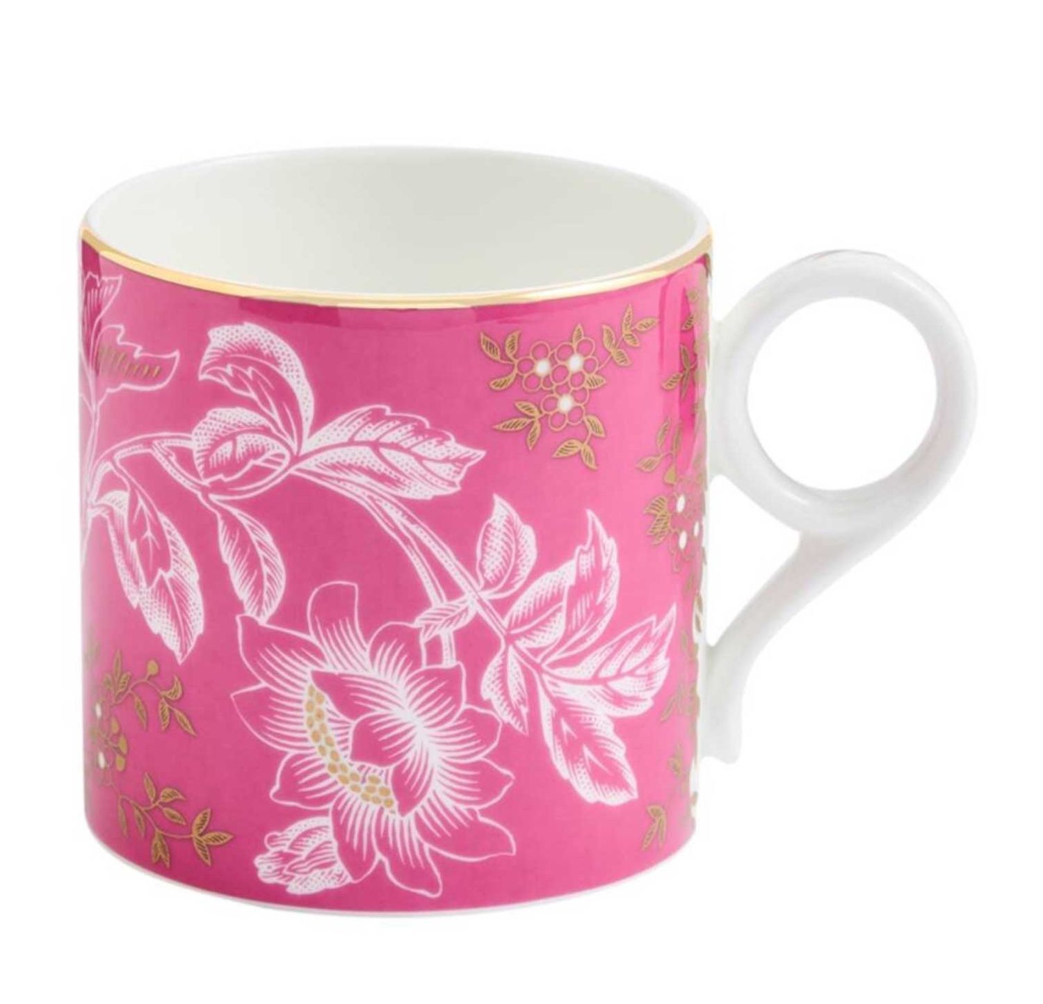 Wedgwood Wonderlust Pink Tonquin Mug Pink 9.13oz 1078222, 701587489973