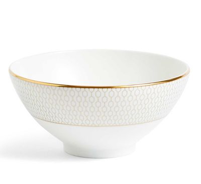 Wedgwood Gio Gold Rice Bowl 12.5cm 4.9 Inch 1069712, 701587478779