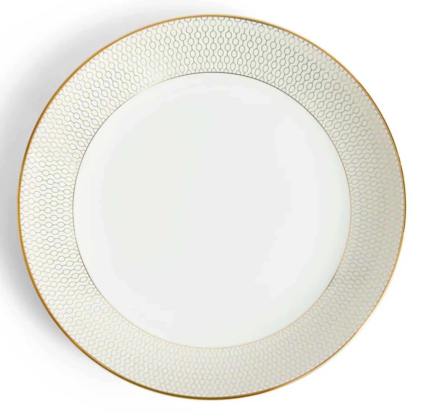 Wedgwood Gio Gold Deep Plate 22cm 8.6 Inch 1069716, 701587478731