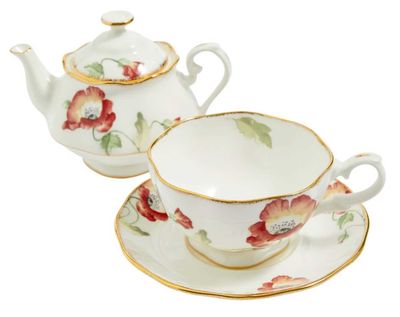 Royal Albert 100 Years Tea for One 500ml 16.9floz Poppy 1970 1069386, 701587478281