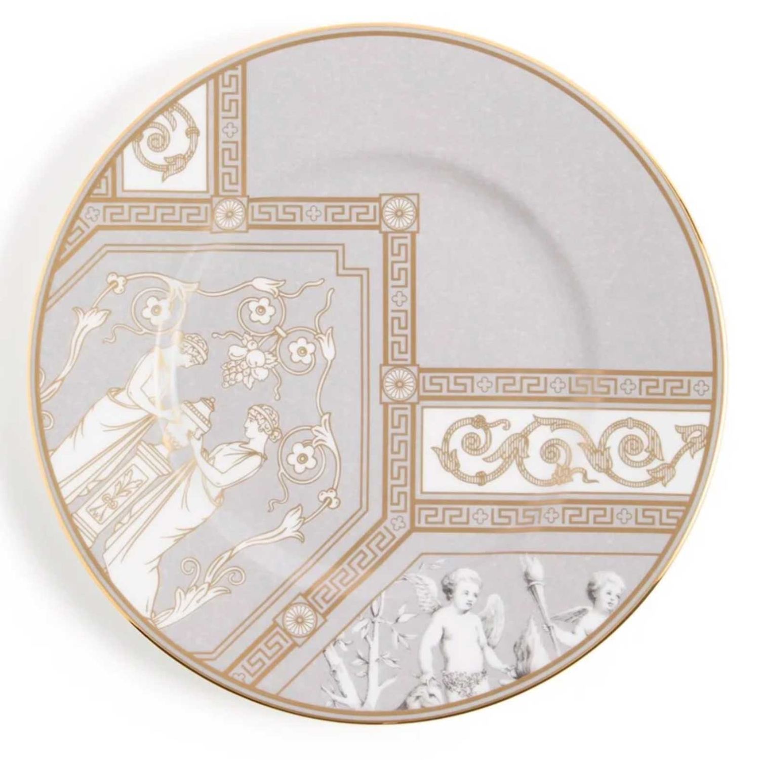 Wedgwood Renaissance Grey Plate 22.8cm 8.9in 1076480, 701587485746