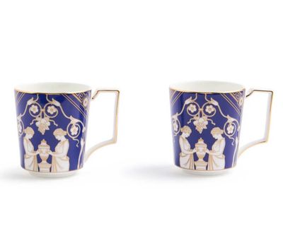 Wedgwood Renaissance Gold Mug 300ml 10.1floz Set of 2 1076490, 701587485845