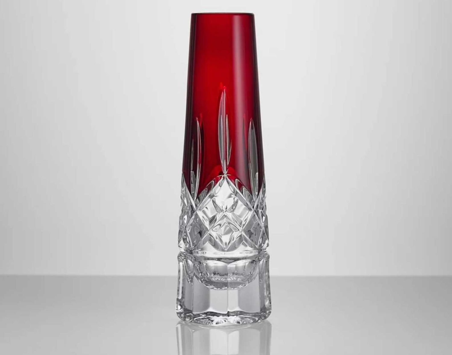 Waterford Lismore Red Bud Vase 18cm 7in 1078639, 701587490443