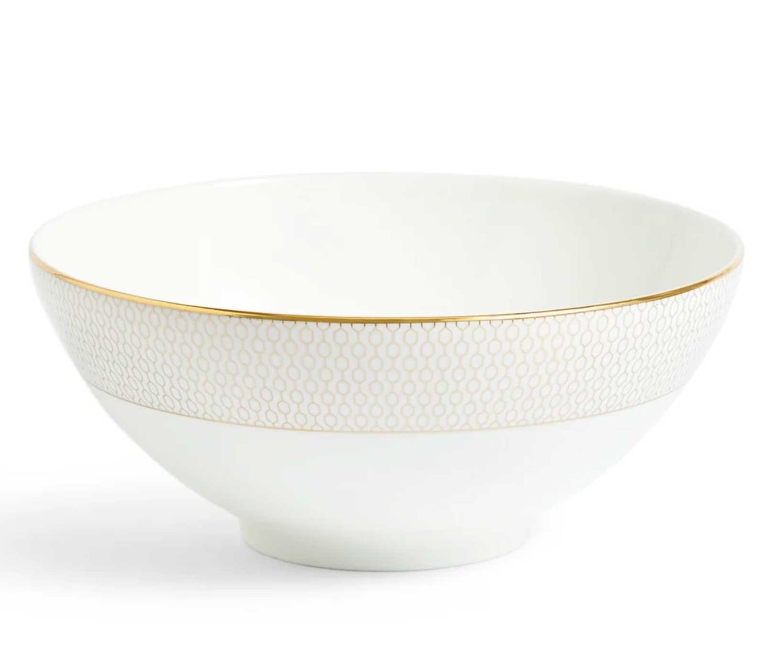 Wedgwood Gio Gold Soup Noodle Bowl 20cm 7.8 Inch 1069714, 701587478755