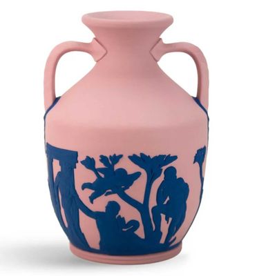 Wedgwood Portland Vase Small Pink Saxon 6 Inch 1075608, 701587485067