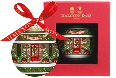 Halcyon Days 2025 Dated The Wonder of Christmas 3 Inch Bauble Ornament BCCH2501XBN, 5056327822240