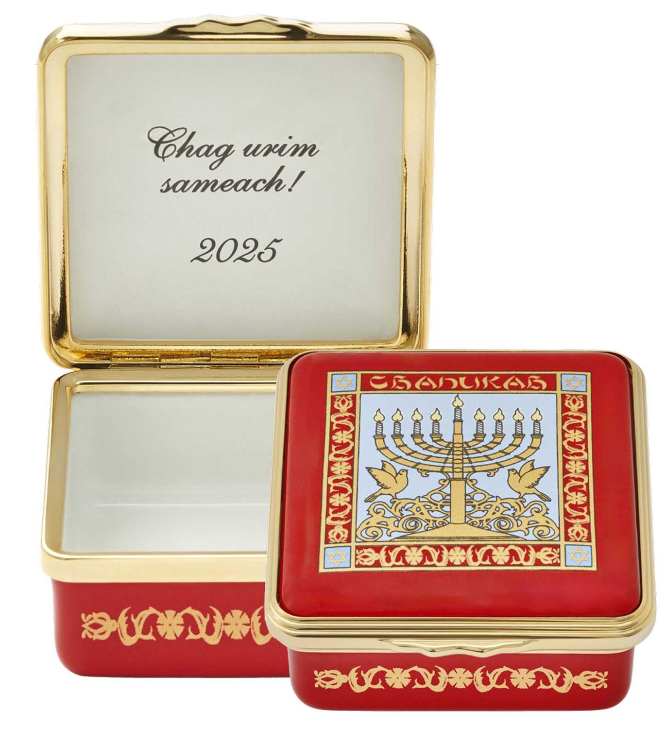 Halcyon Days 2025 Annual Hanukkah Box ENHK250658G, 5056327820833