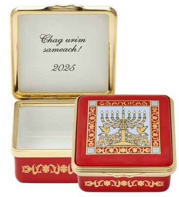 Halcyon Days 2025 Annual Hanukkah Box ENHK250658G, 5056327820833