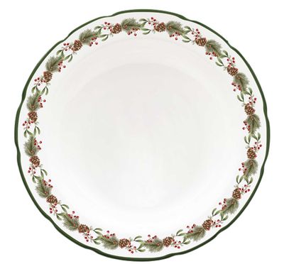 Halcyon Days Garland 8 Inch Scalloped Plate BCGAR098AC, 5056327822110