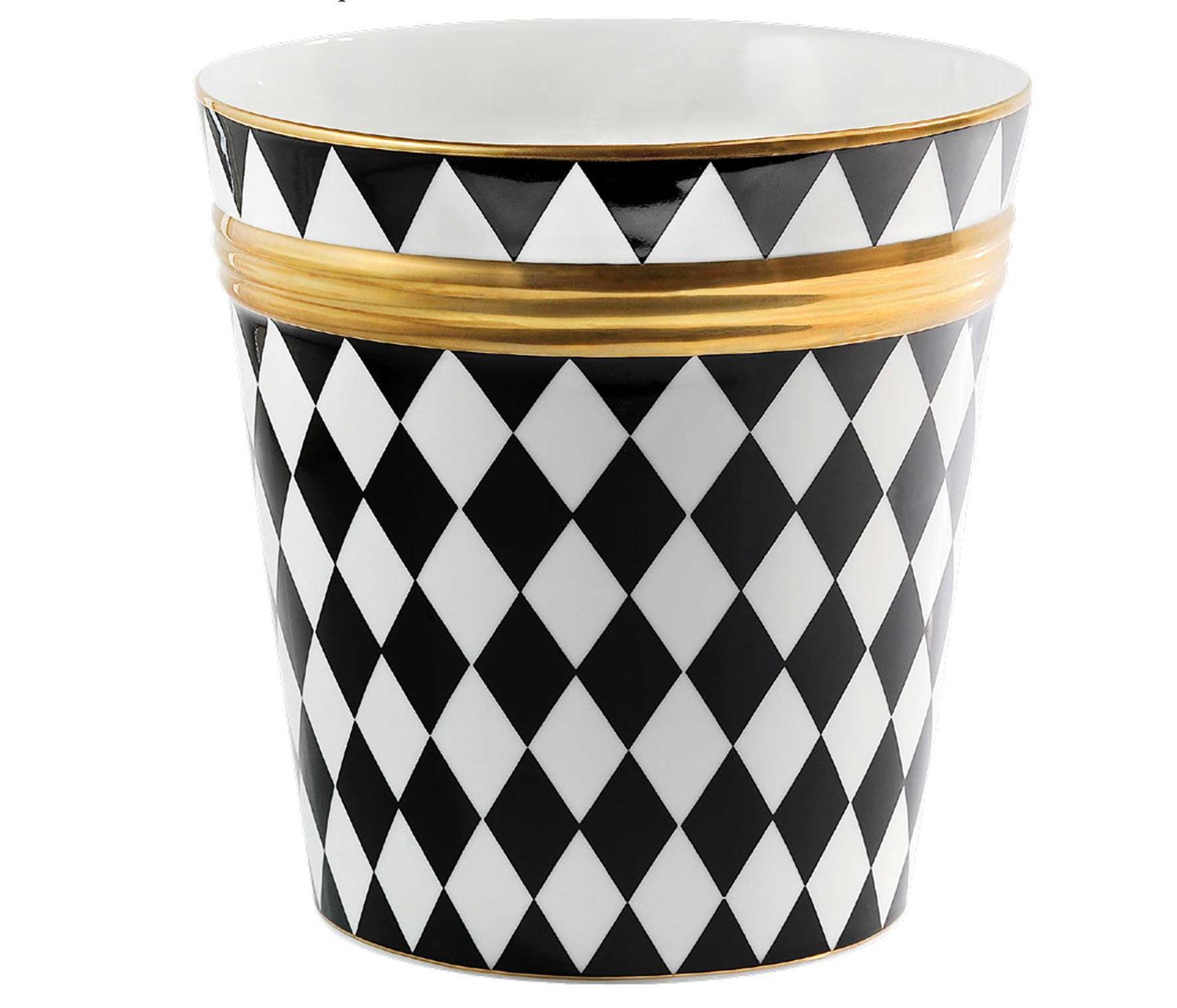 Halcyon Days Parterre Black Cache Pot L/S BCPAR02PLG, 5060171109747
