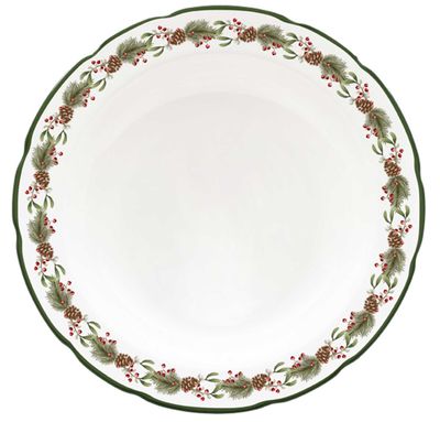 Halcyon Days Garland 10 Inch Scalloped Plate BCGAR09ADC, 5056327822097