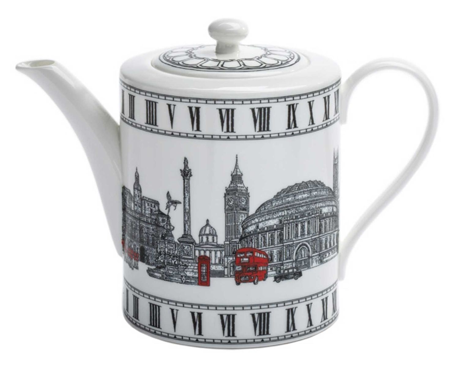 Halcyon Days The London Icons Tea Pot BCLON03TPN, 5056327800453