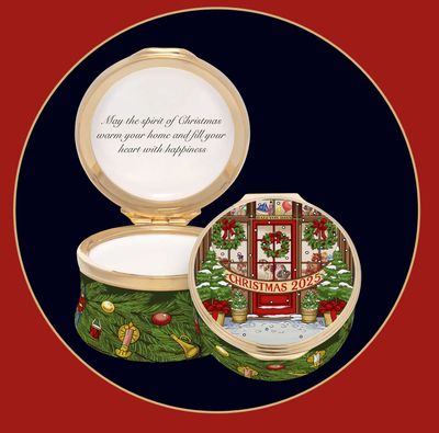 Halcyon Days 2025 Annual Christmas Box The Wonder of Christmas ENCH250101G, 5056327821946