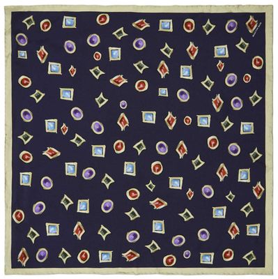 Halcyon Days Jewels 45 x 45cm 100% Silk Mini Scarf SATRJ01SS45, 5056327816904