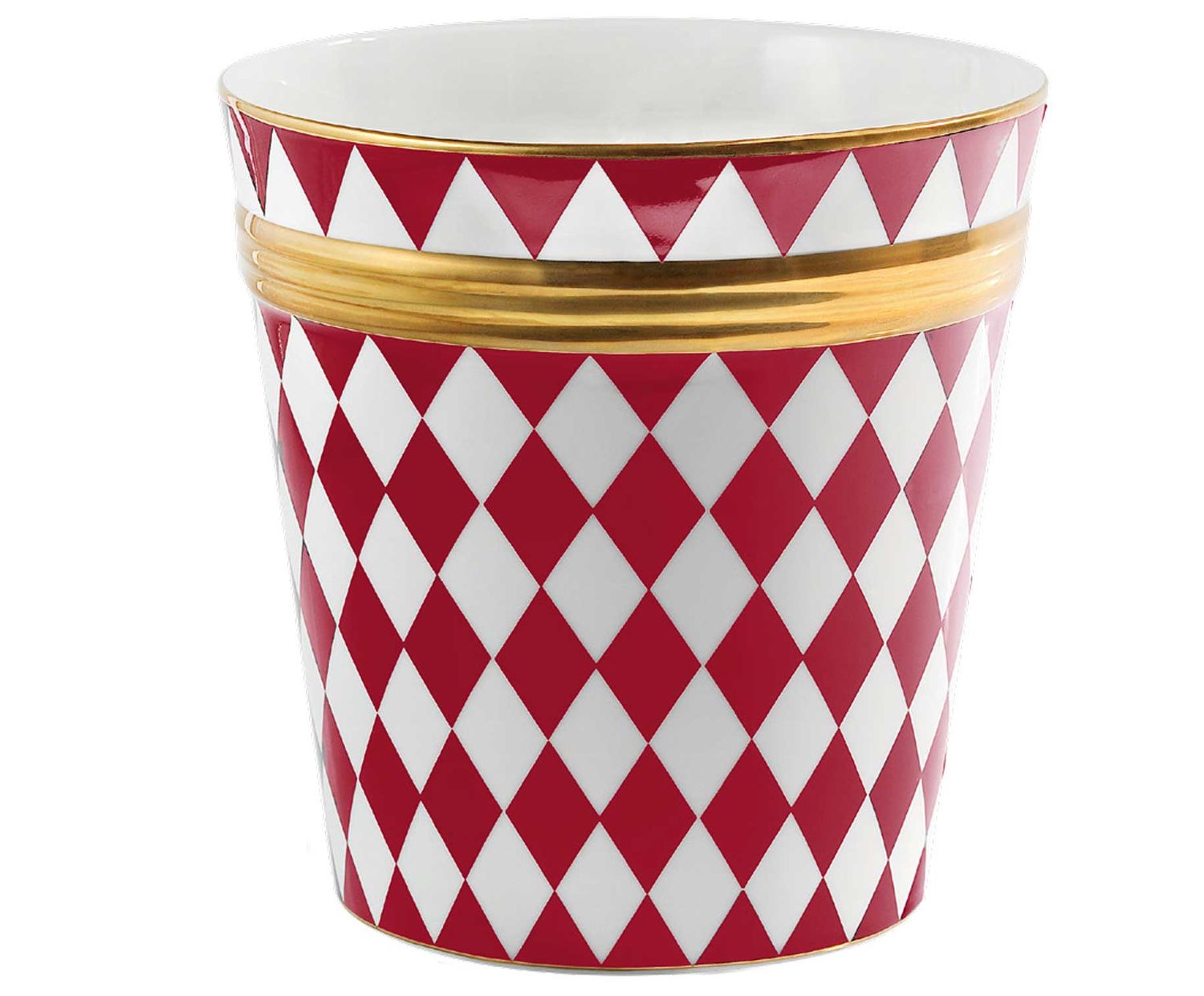 Halcyon Days Parterre Red Cache Pot L/S BCPAR06PLG, 5060171109761