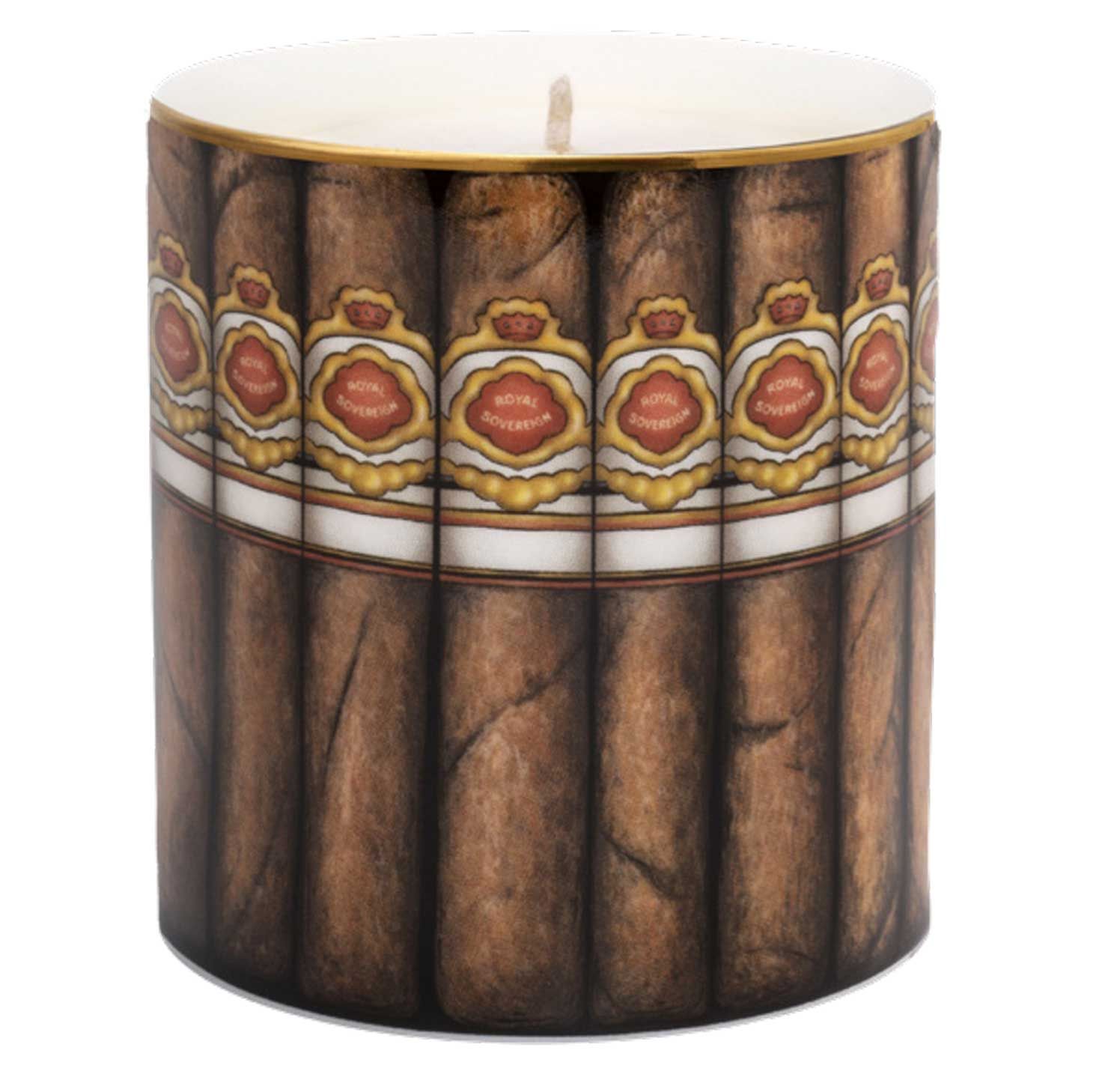 Halcyon Days Cigars Sandalwood &amp; Vetiver Unlidded Candle BCCIGS02CAG, 5056327822646