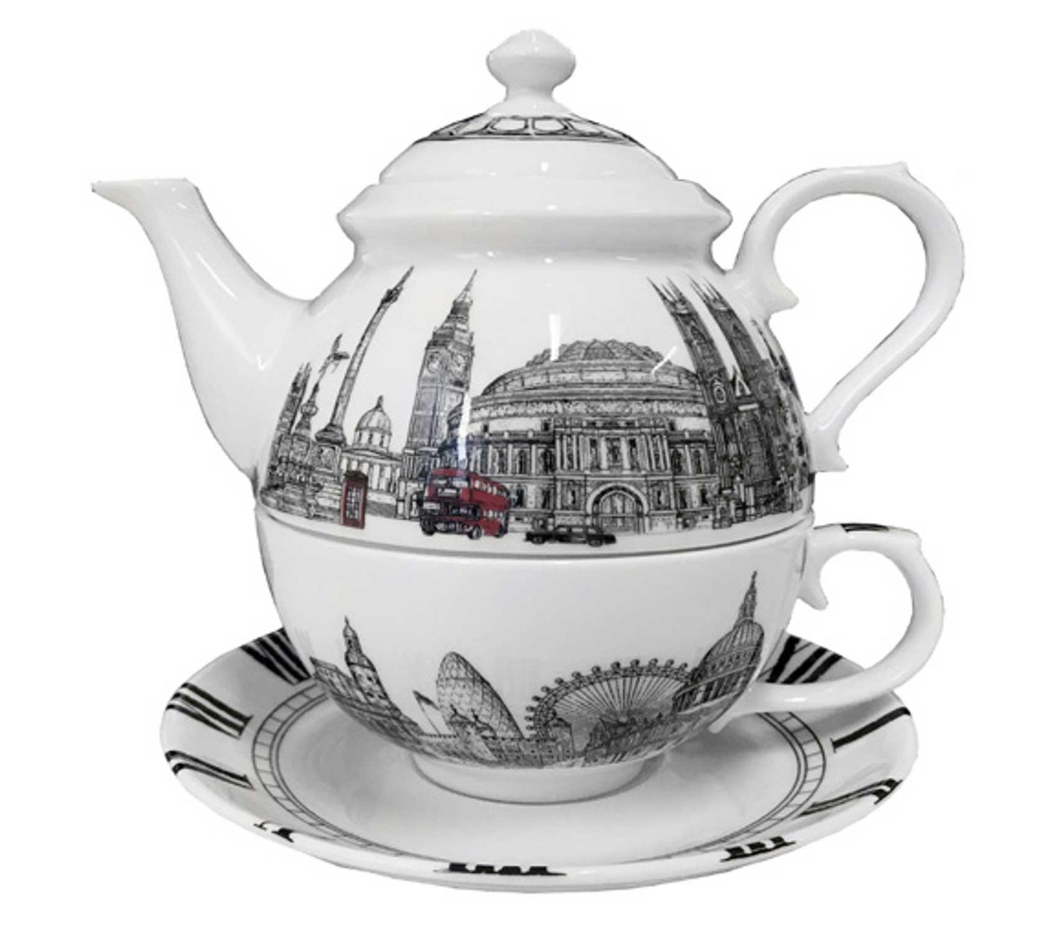 Halcyon Days The London Icons Tea for One BCLON03TON, 5060171158288