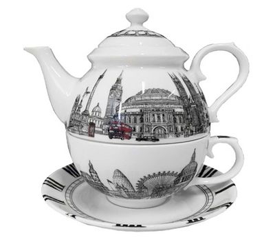 Halcyon Days The London Icons Tea for One BCLON03TON, 5060171158288