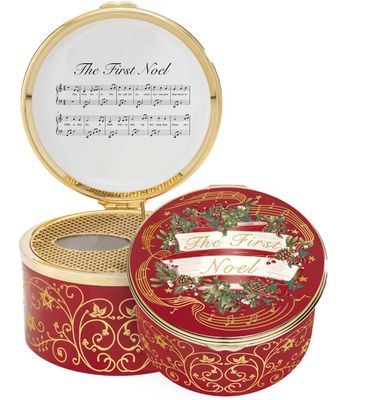 Halcyon Days The First Noel Musical Enamel Box ENTFN0151MG, 5056327821960