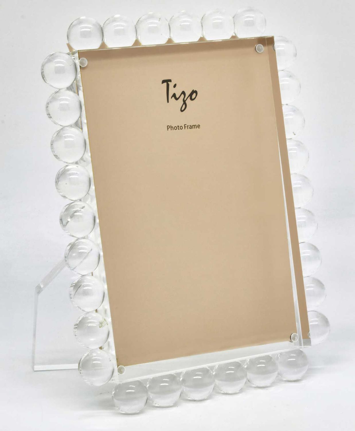 Tizo Acrylic Picture Frame with Clear Bubbles 5 x 7 Inch HA168CL57