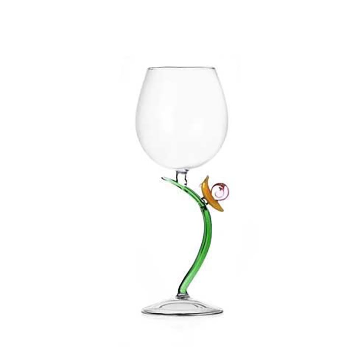 Ichendorf Animal Farm Wine Goblet Snail 11.8 oz IC352.231, 790955314351, 8032397068204