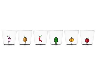 Ichendorf Vegetables Set 6 Piece Tumbler Assorted IC997.095, 790955196780, 8032397062080