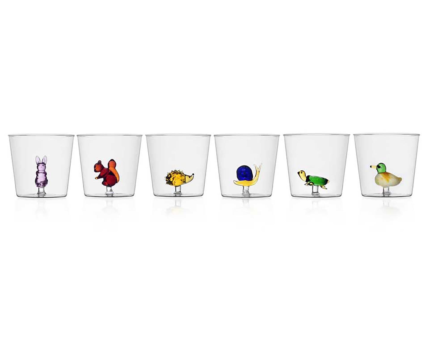 Ichendorf Animal Farm Set 6 Piece Tumbler Assorted 11.8 oz IC352.371S, 790955196742, 8032397053606