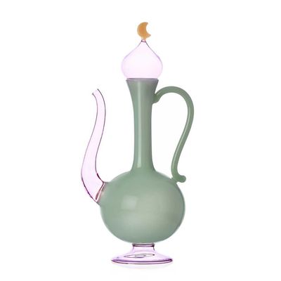 Ichendorf Sogni D&#39;Oriente Green Pink Jug with Moon IC354.400, 790955315150, 8032397067887